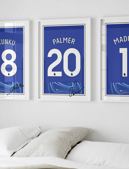 Cole Palmer 24/25 Chelsea Home Shirt Poster