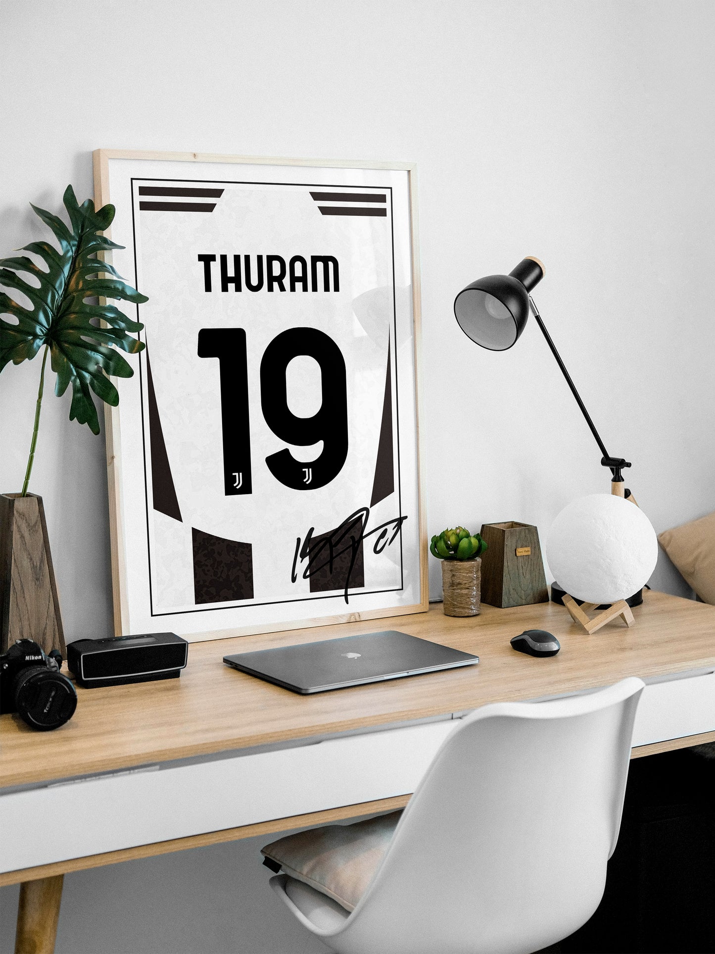 Khephren Thuram 24/25 Juventus Home Shirt Poster