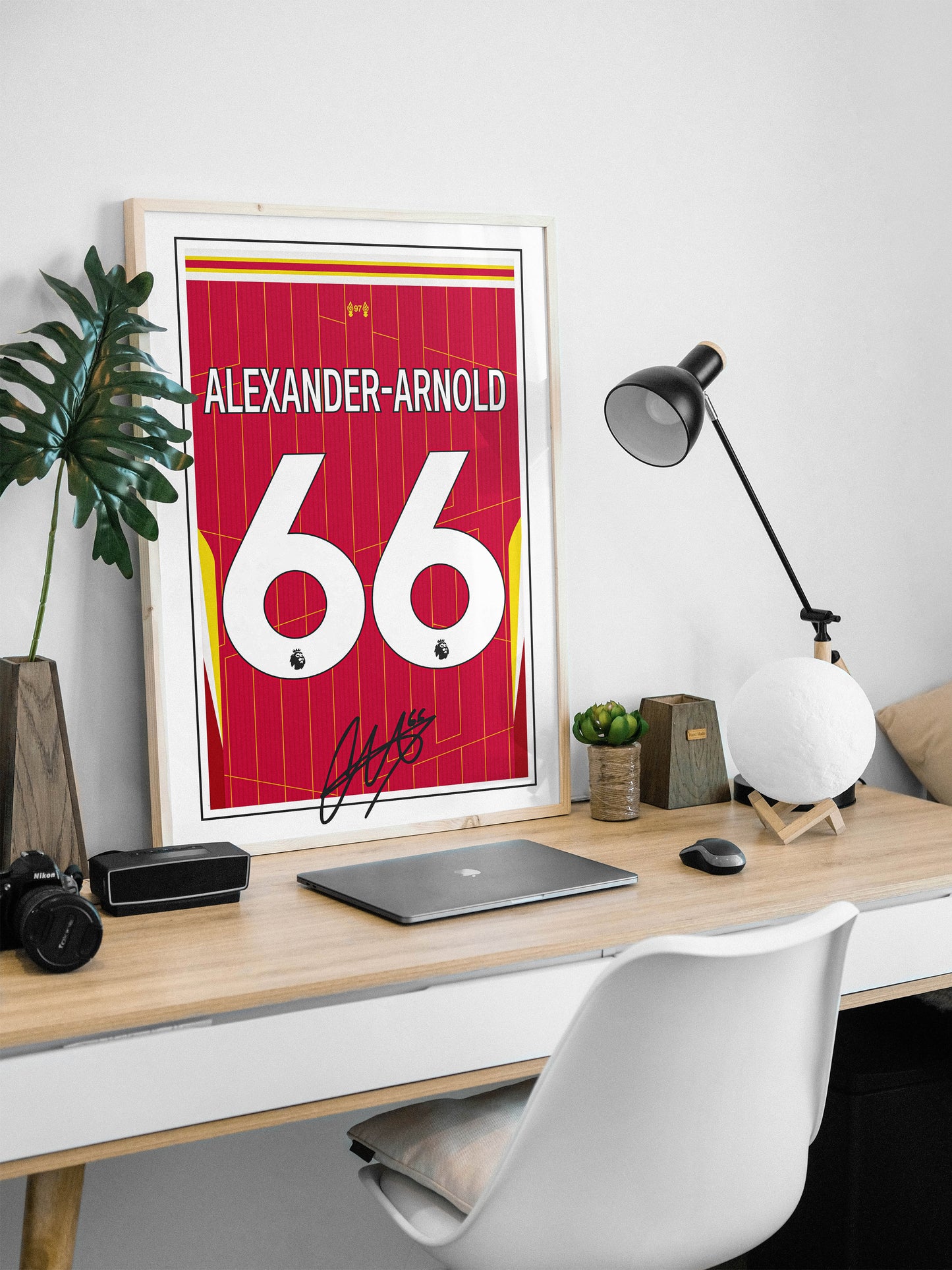 Trent Alexander-Arnold 24/25 Liverpool Home Shirt Poster