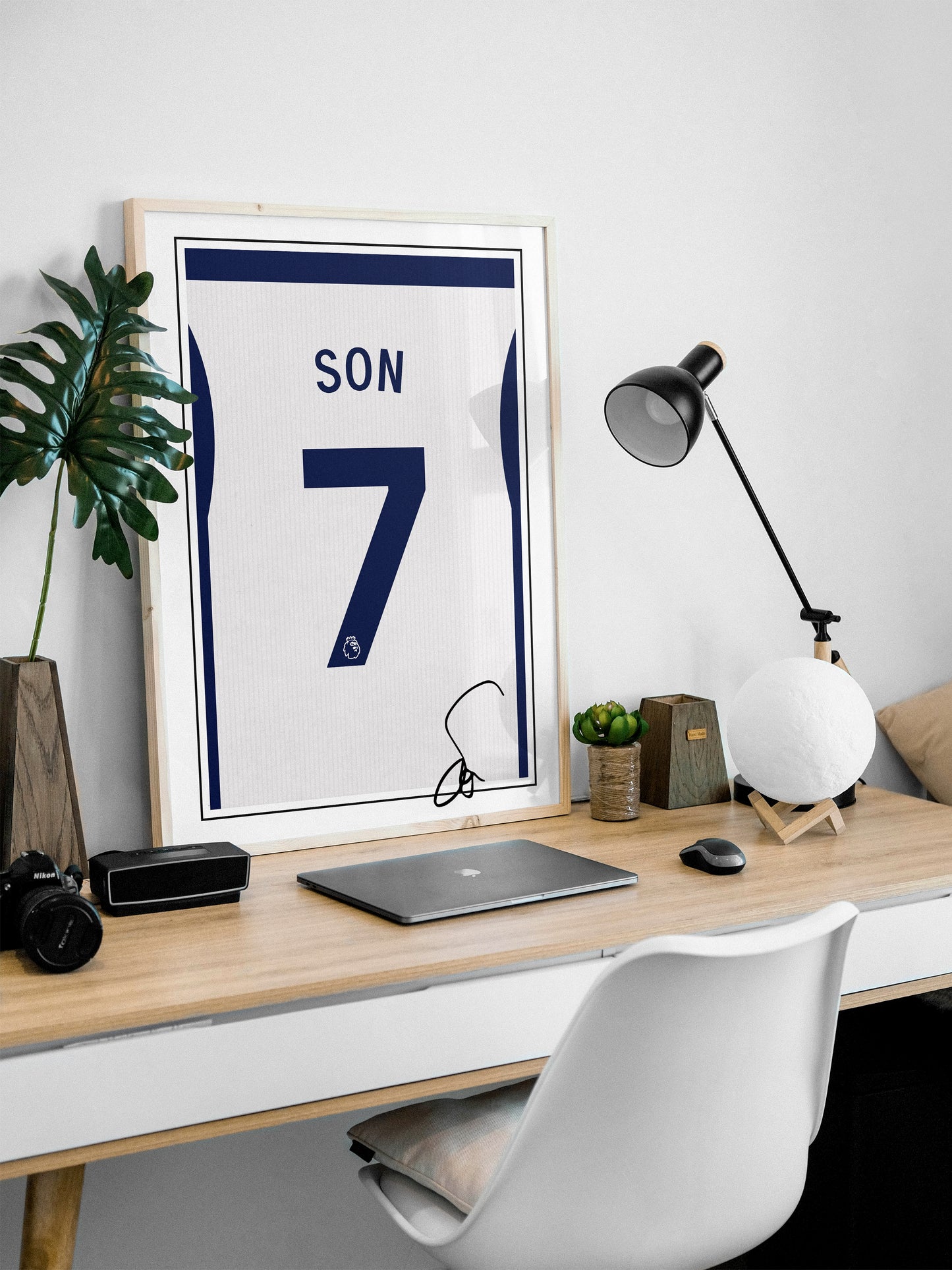 Son Heung-min 24/25 Spurs Home Shirt Poster