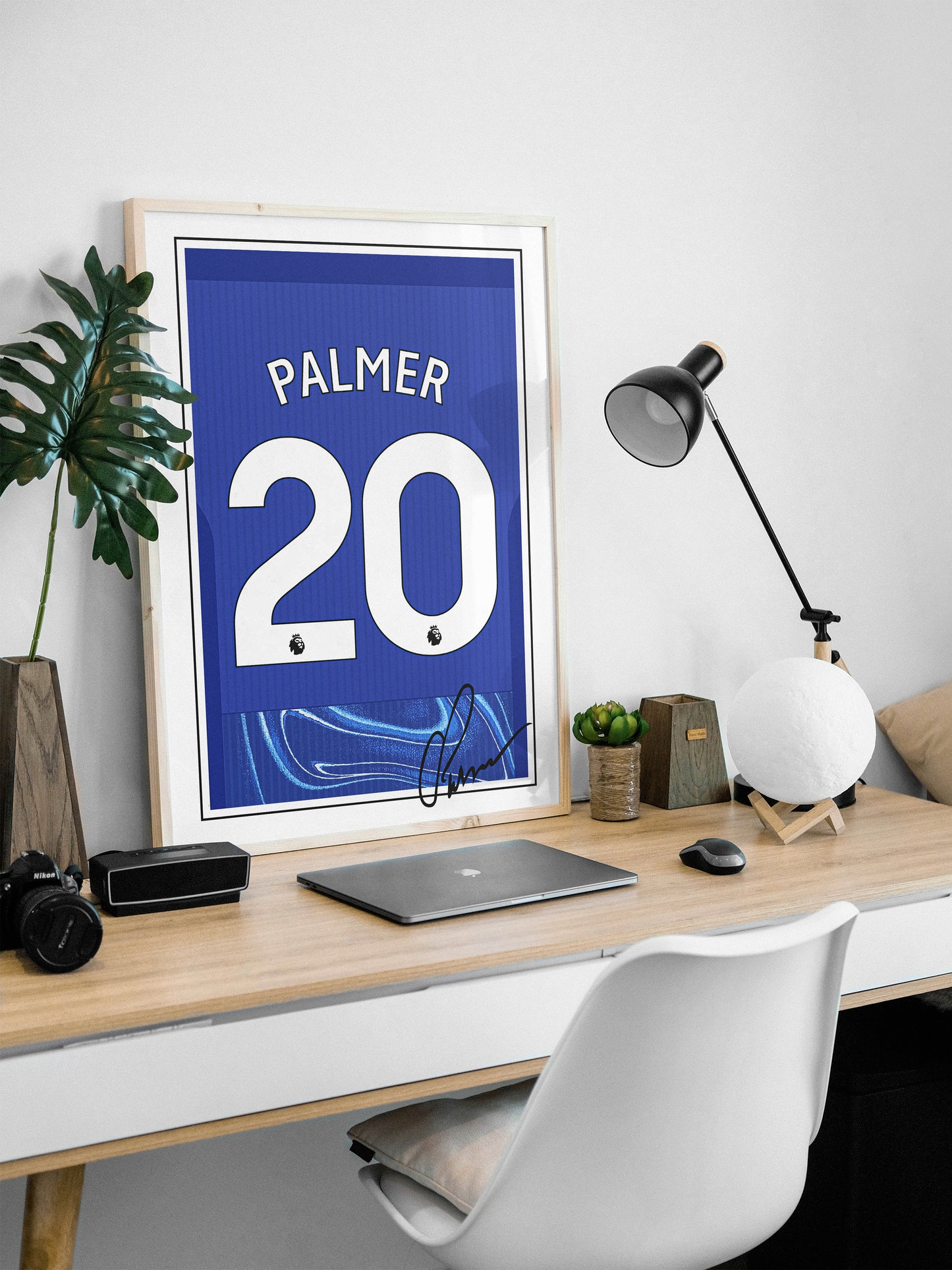 Cole Palmer 24/25 Chelsea Home Shirt Poster