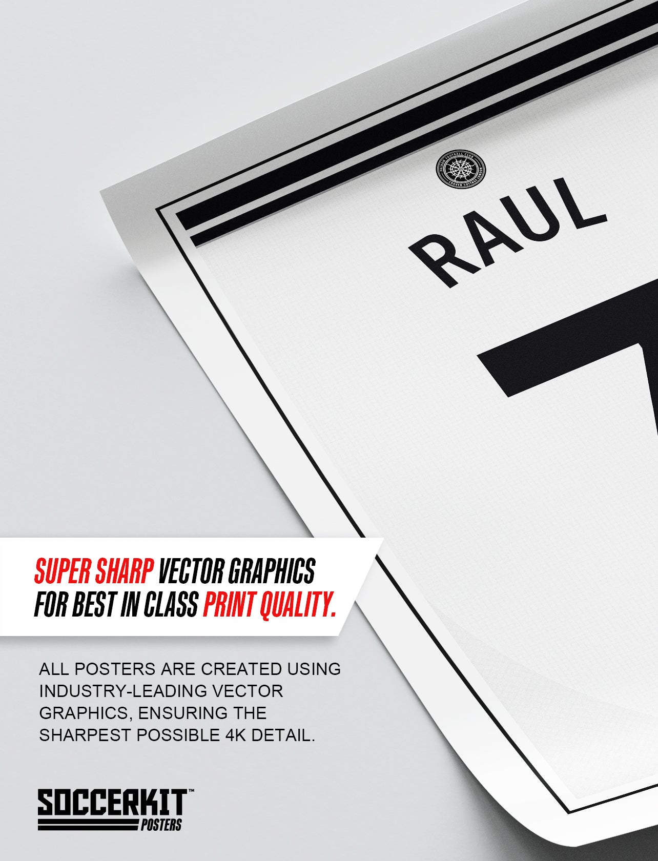 Raul Jimenez 24/25 Fulham Home Shirt Poster