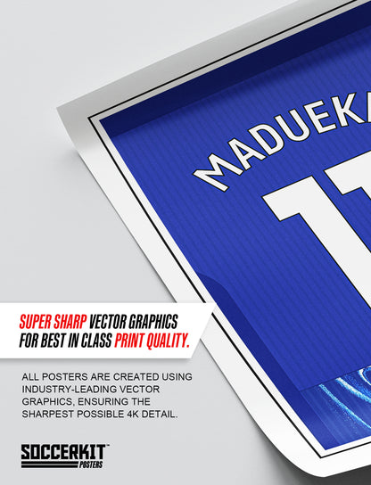 Noni Madueke 24/25 Chelsea Home Shirt Poster