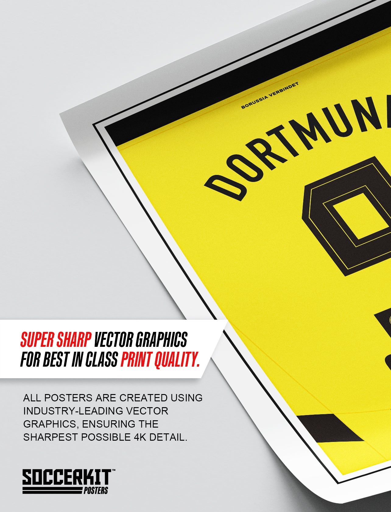 Serhou Guirassy 24/25 Dortmund Home Shirt Poster