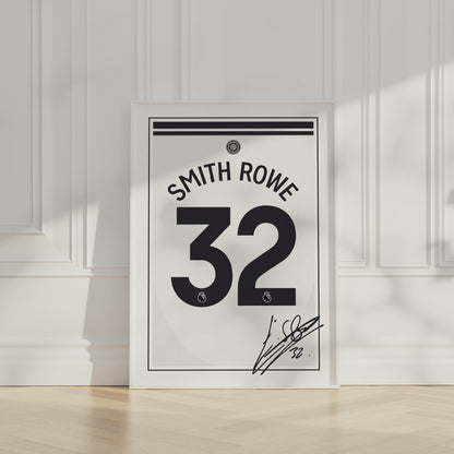 Emile Smith Rowe 24/25 Fulham Home Shirt Poster